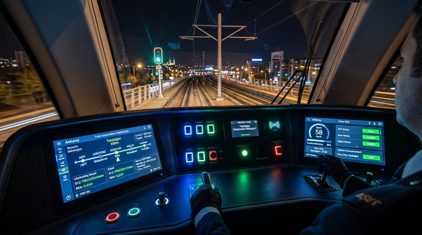 Ankaray Tren Kabin Otomasyonu