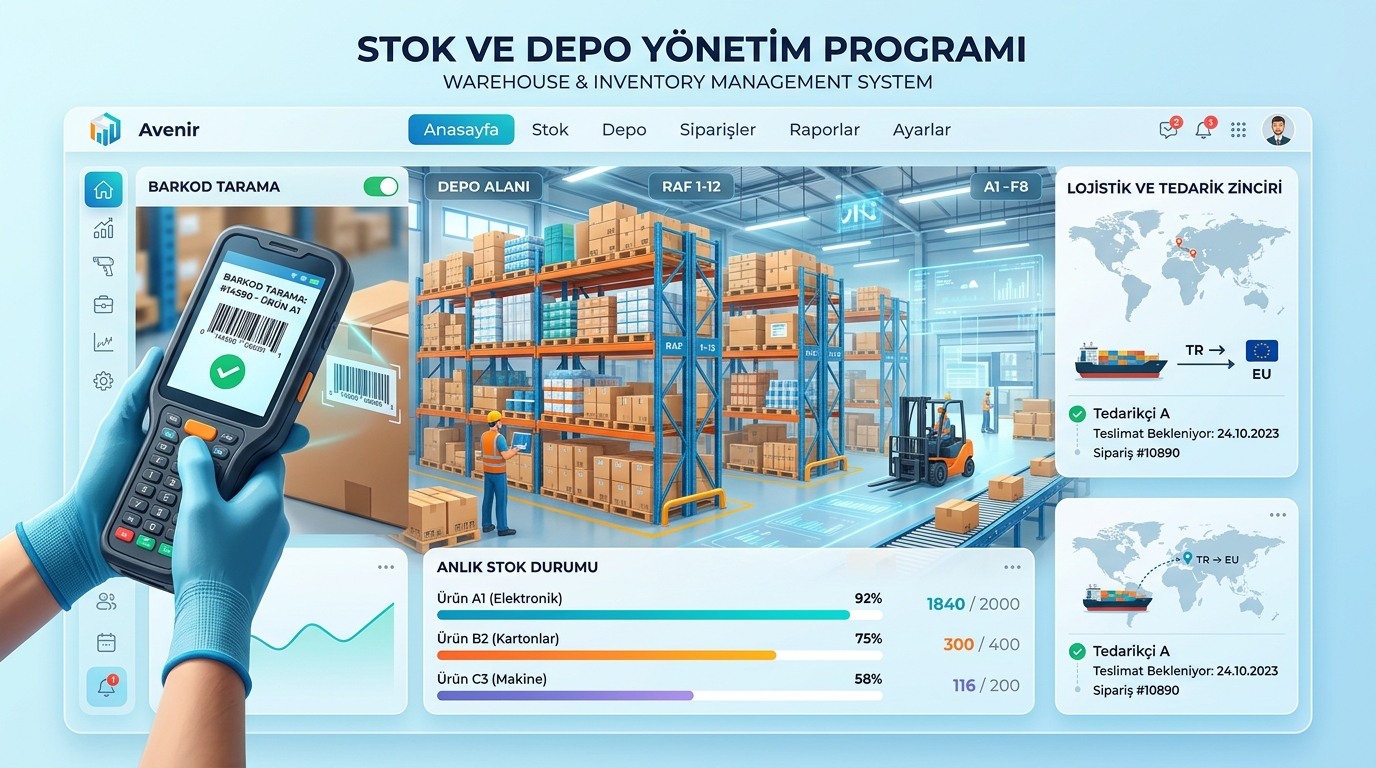 Stok ve Depo Yönetim Programı